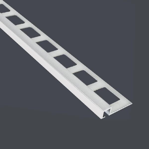 Quadratprofil Aluminium silber eloxiert