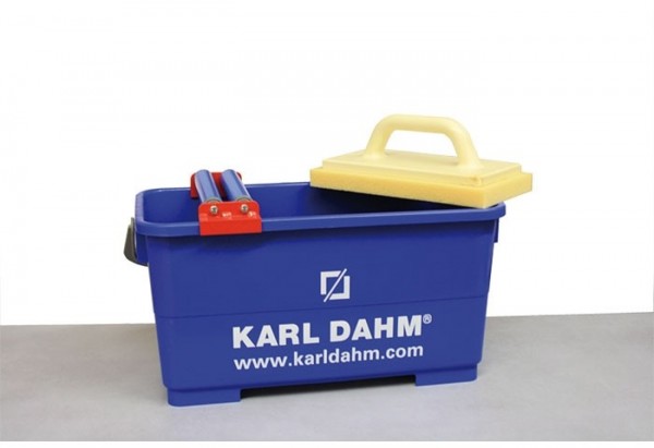 Waschset mit obenliegenden Rollen
