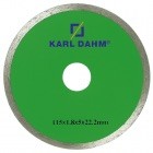 DTS 4: Diamanttrennscheibe, geschlossener Rand