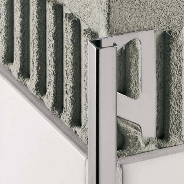 Schlüter Quadec-E Edelstahl Dekorprofil, H=10,0 mm, L=2500 mm