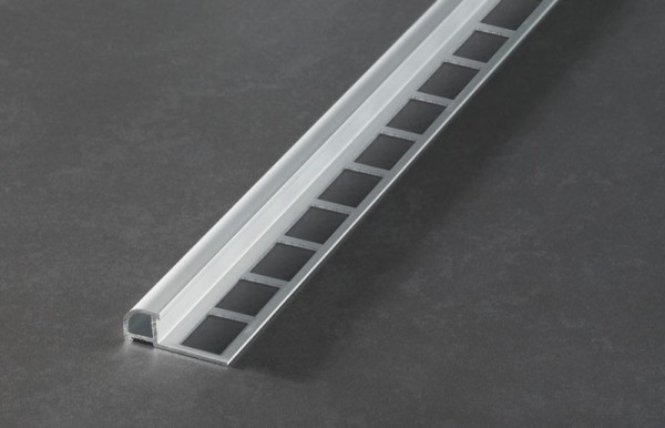 Fliesenschiene Musterstück - Rundprofil Aluminium