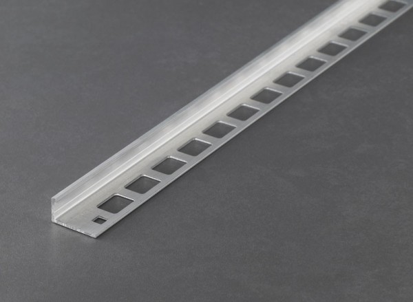 Fliesenschiene Musterstück - Winkelprofil Aluminium