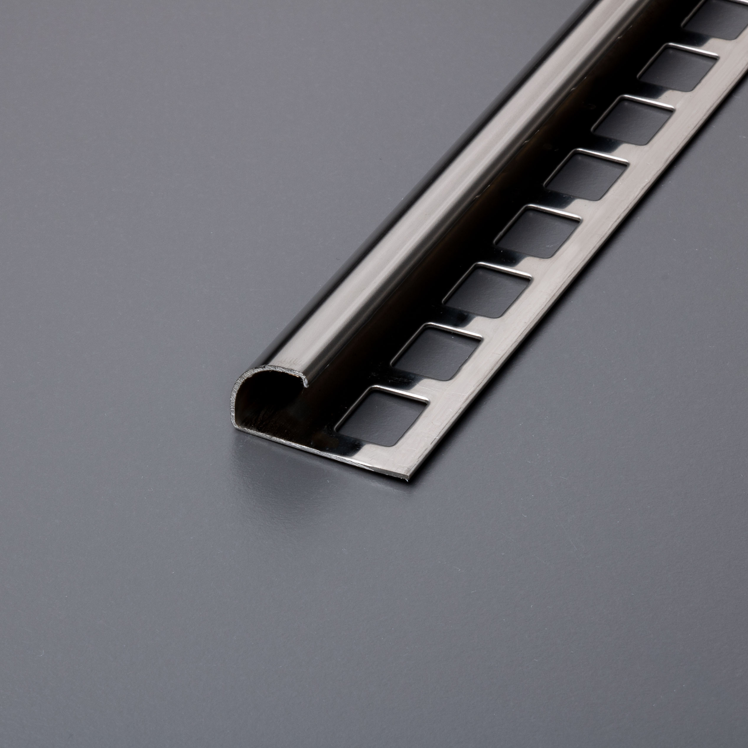 Rundprofil 10mm Fliesenschienen Edelstahl C-Profil Viertelkreisprofil 10 Meter 