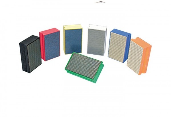 Diamantpads Set im Kunststoffkoffer