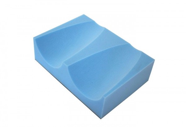 Kniepolster blau